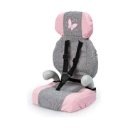 Chair for Dolls Reig Deluxe Grey Car Pink