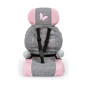 Chair for Dolls Reig Deluxe Grey Car Pink