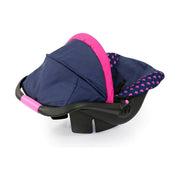 Chair for Dolls Reig Deluxe Car Pink Navy Blue