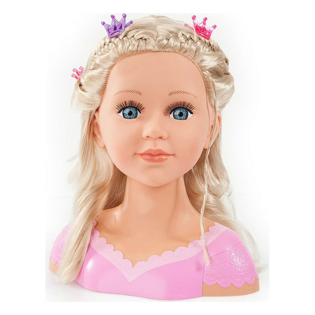 Bust Reig Charlene Super Model Blonde Wig Hair and make-up