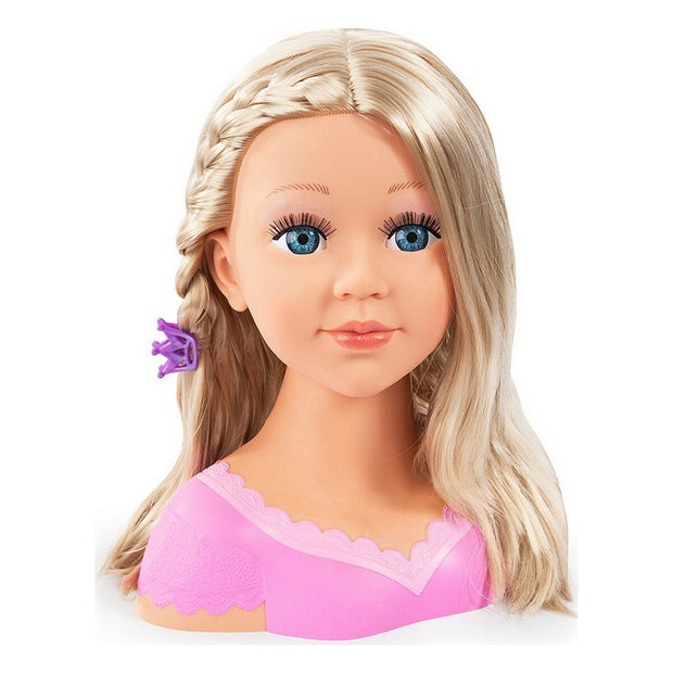 Bust Reig Charlene Super Model Blonde Wig Hair and make-up