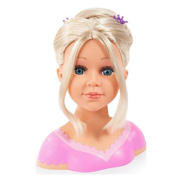 Bust Reig Charlene Super Model Blonde Wig Hair and make-up