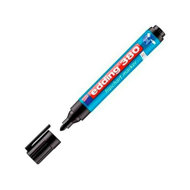 Marker Edding 380 Flipchart Black (10Units)