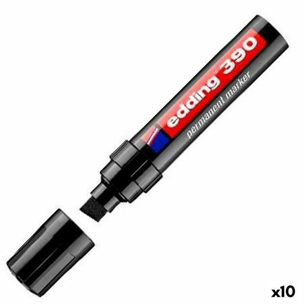 Permanent marker Edding 390 Black 10Units