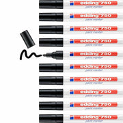 Permanent marker Edding 750 Black 10Units