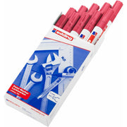 Permanent marker Edding 750 Red 10Units