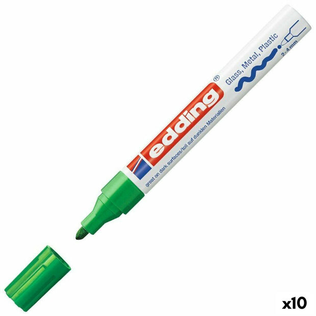 Permanent marker Edding 750 Green 10Units