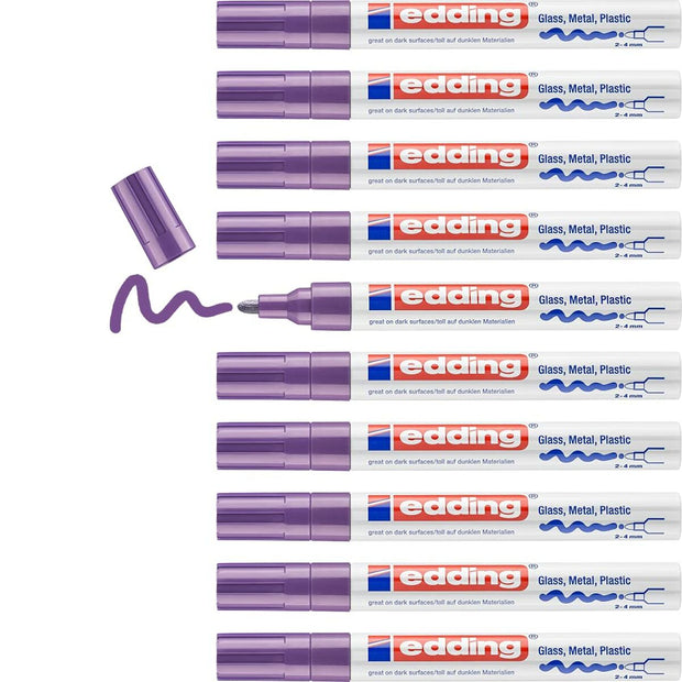 Permanent marker Edding 750 Violet 10Units