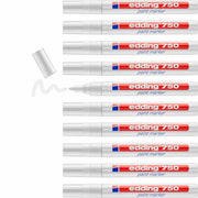 Permanent marker Edding 750  White 10Units