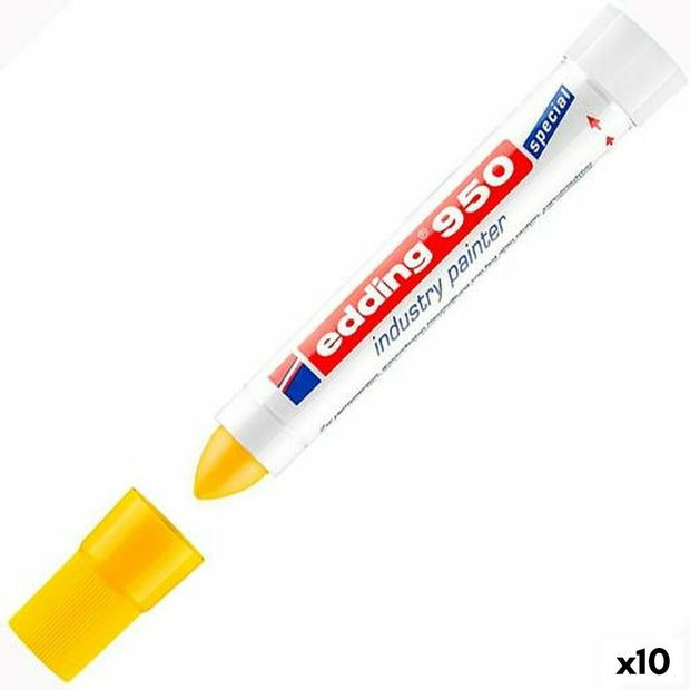 Permanent marker Edding 950  Yellow 1 mm (10Units)