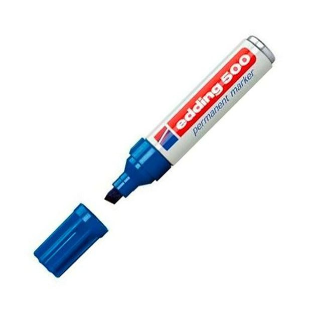 Permanent marker Edding 500 Blue 10Units