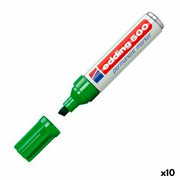 Permanent marker Edding 500 2-7 mm Green (10Units)