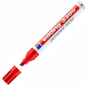 Permanent marker Edding 3300 Red 10Units