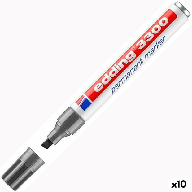 Permanent marker Edding 3300 Grey 10Units