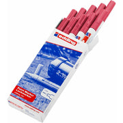 Permanent marker Edding 751 Red 10Units