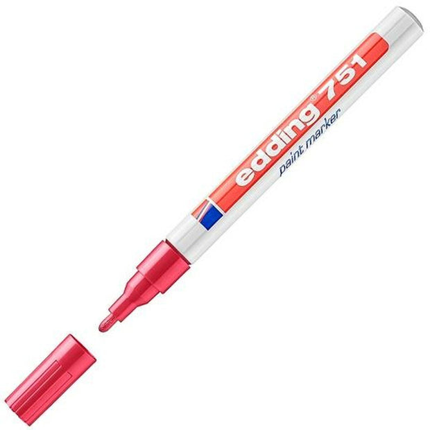 Permanent marker Edding 751 Red 10Units