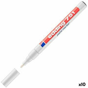 Permanent marker Edding E751 White 10Units