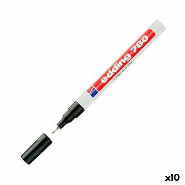 Permanent marker Edding 780 Black 0,8 mm (10Units)