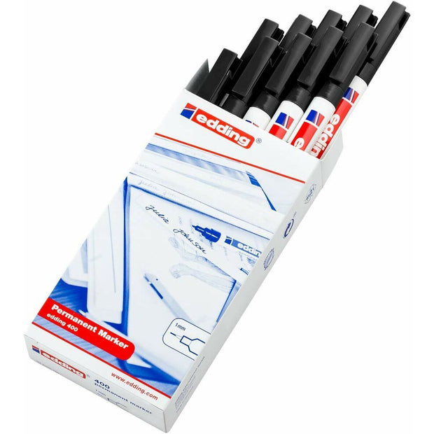 Permanent marker Edding 400 Black 10Units