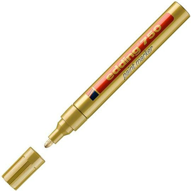 Permanent marker Edding 750  Gold 10Units