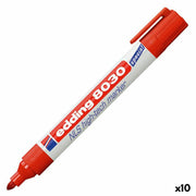 Permanent marker Edding e-8030 Red 10Units