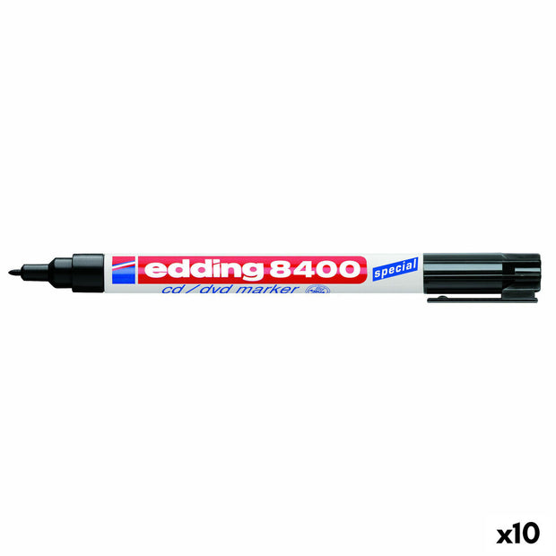 Permanent marker Edding e-8400 Black 10Units