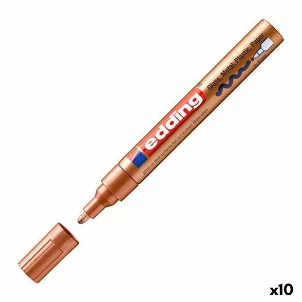 Permanent marker Edding 750 Copper 10Units