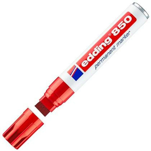 Permanent marker Edding 850 Red 5 Units