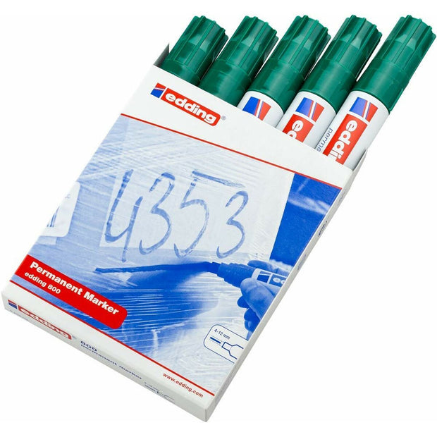 Permanent marker Edding 800 Green 5 Units