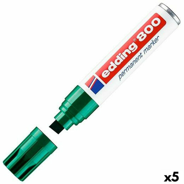 Permanent marker Edding 800 Green 5 Units