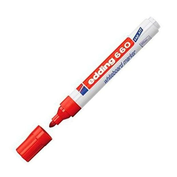 Marker Edding 661 Whiteboard Red 10Units