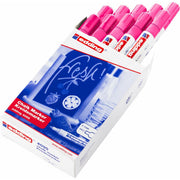 Liquid chalk marker Edding 4095 Pink 10Units