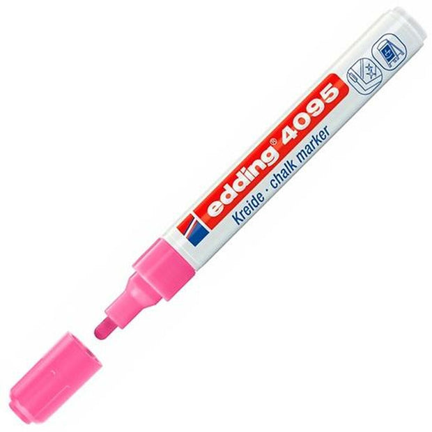 Liquid chalk marker Edding 4095 Pink 10Units