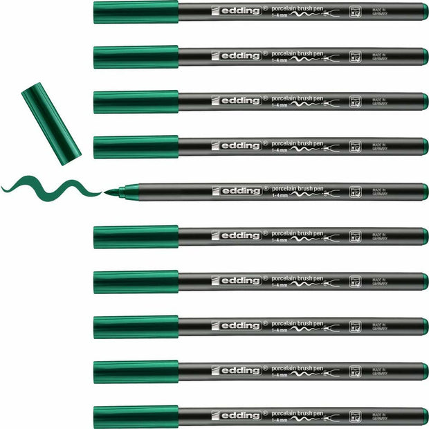 Marker Edding 4200 Paintbrush Green (10Units)