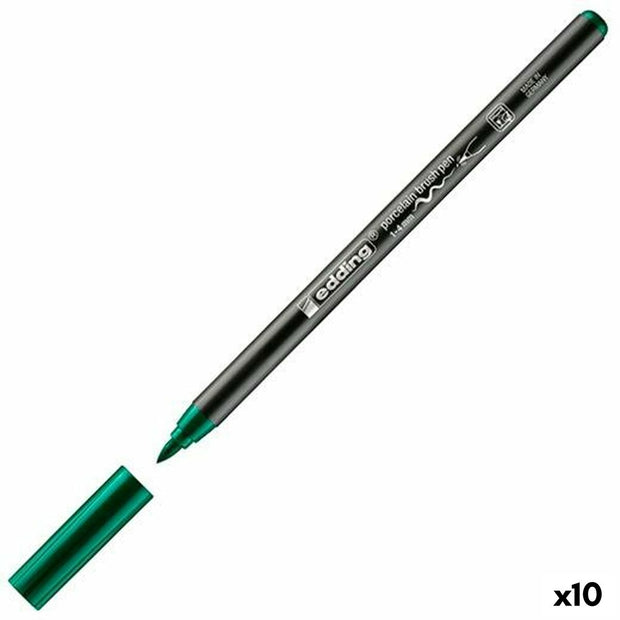 Marker Edding 4200 Paintbrush Green (10Units)