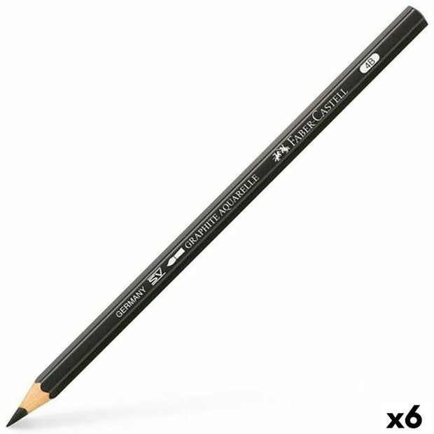 Pencil Faber-Castell Graphite Aquarelle 4B (6 Units)