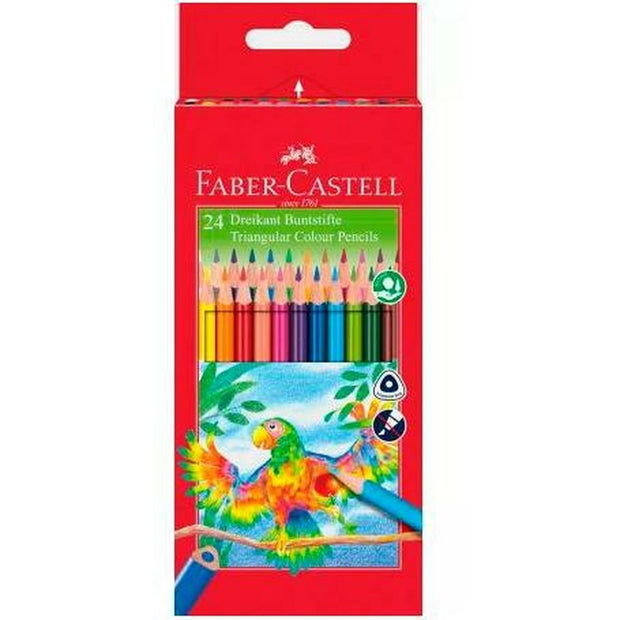 Colouring pencils Faber-Castell Multicolour (6 Units)