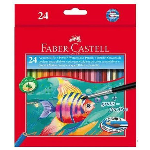 Watercolour Pencils Faber-Castell Multicolour (3 Units)