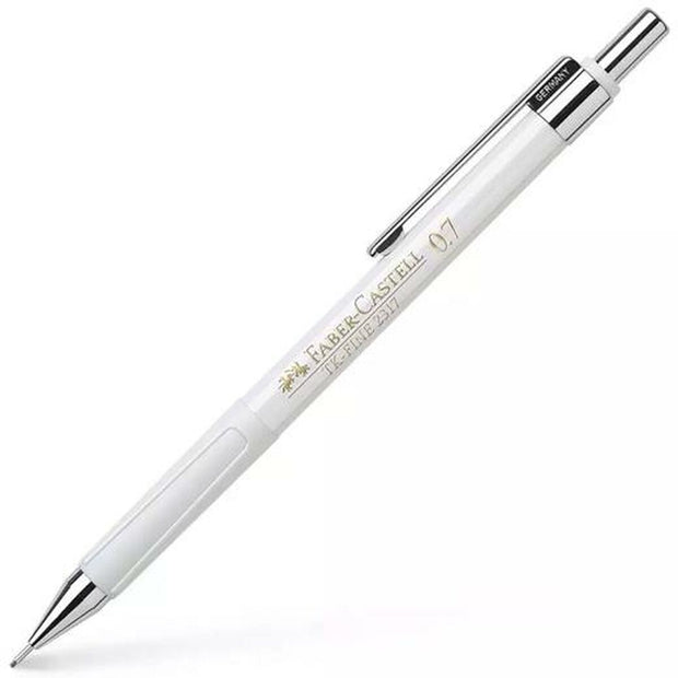 Pencil Lead Holder Faber-Castell Tk-Fine 2317 White 0,7 mm (10Units)