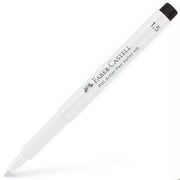 Permanent marker Faber-Castell White 10Units