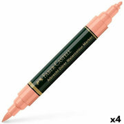 felt-tip pens Faber-Castell Durer Beige (4 Units)