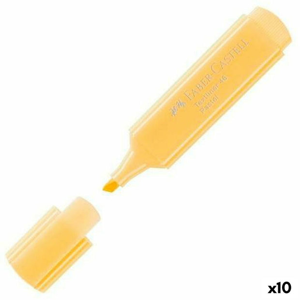 Marker Faber-Castell Textliner 1546 Pastel Yellow 10Units