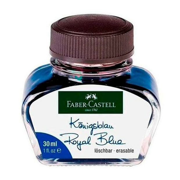 Ink Faber-Castell Blue 30 ml 6 Units