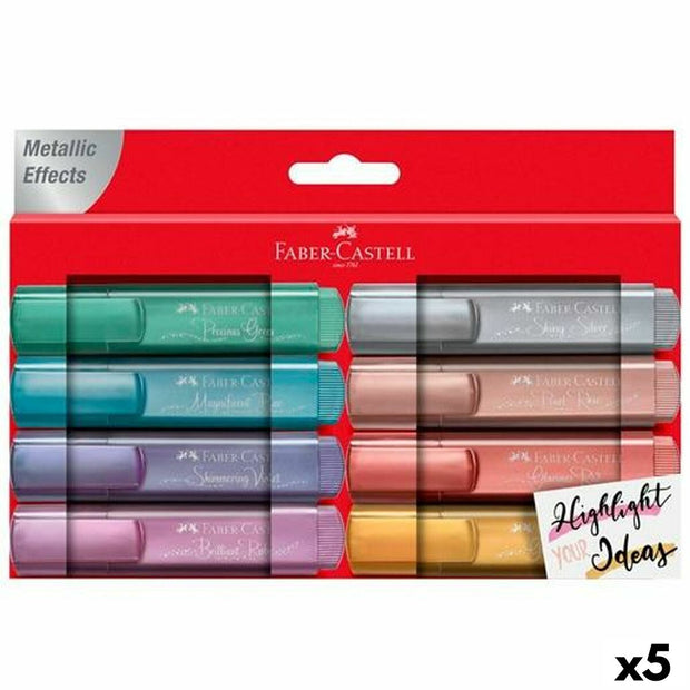 Set of Markers Faber-Castell Textliner 46 (5 Units)
