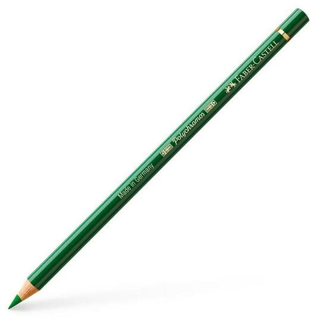 Colouring pencils Faber-Castell Polychromos Green (6 Units)