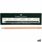 Colouring pencils Faber-Castell Polychromos Cinnamon (6 Units)