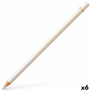 Colouring pencils Faber-Castell Polychromos Grey (6 Units)
