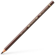 Colouring pencils Faber-Castell Polychromos Dark brown (6 Units)