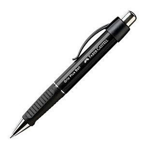 Pen Faber-Castell Grip Plus Ball M Black 5 Units