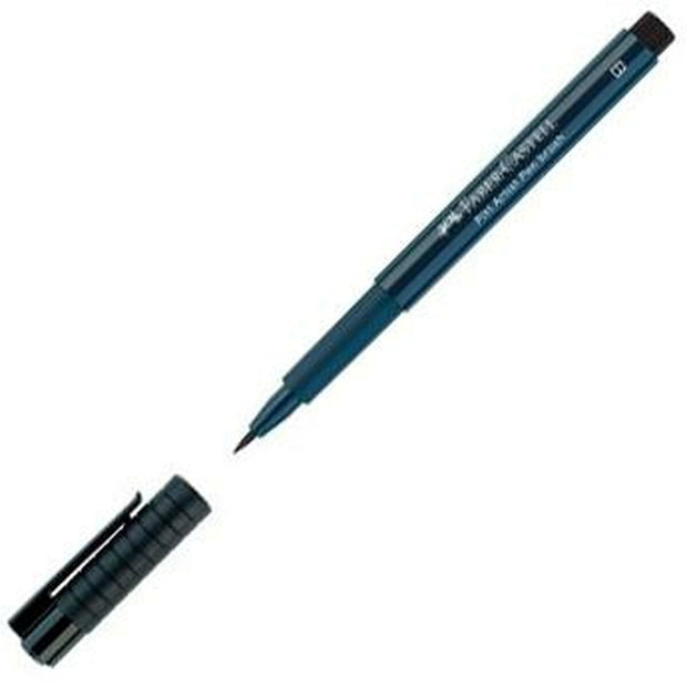 felt-tip pens Faber-Castell Pitt Artist Navy Blue (10Units)